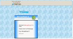 Desktop Screenshot of msgpopup2.tripod.com