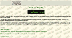 Desktop Screenshot of niqab.tripod.com
