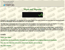 Tablet Screenshot of niqab.tripod.com