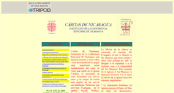 Desktop Screenshot of caritasnicaragua.tripod.com