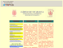 Tablet Screenshot of caritasnicaragua.tripod.com