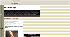 Desktop Screenshot of luxurybags.tripod.com