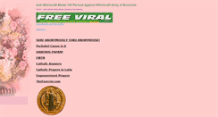 Desktop Screenshot of antiwitchcraftmedal.tripod.com