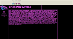 Desktop Screenshot of chocolatedymes.tripod.com