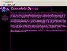 Tablet Screenshot of chocolatedymes.tripod.com