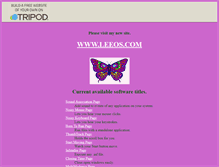 Tablet Screenshot of leeos.tripod.com