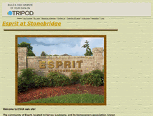 Tablet Screenshot of espritatstonebridge.tripod.com