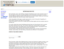 Tablet Screenshot of kind-of-balidance.tripod.com