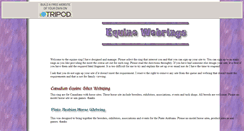 Desktop Screenshot of equinewebrings.tripod.com