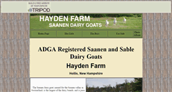 Desktop Screenshot of hayden-farm.tripod.com