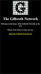 Mobile Screenshot of gilbrethnetwork.tripod.com