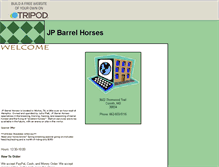 Tablet Screenshot of jpbarrelhorses.tripod.com