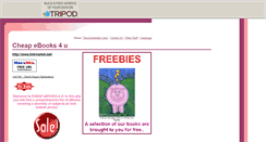 Desktop Screenshot of cheapebooks4u.tripod.com