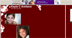 Desktop Screenshot of kaylaarellano.tripod.com