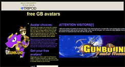 Desktop Screenshot of gbavatars-free.tripod.com