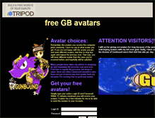Tablet Screenshot of gbavatars-free.tripod.com