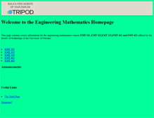 Tablet Screenshot of engineeringmathematics.tripod.com