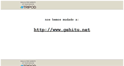 Desktop Screenshot of gehitu.tripod.com