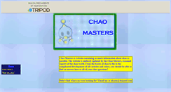 Desktop Screenshot of chao-masters.tripod.com