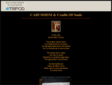 Tablet Screenshot of carusoism.tripod.com