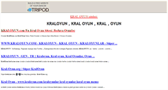 Desktop Screenshot of kraloyun.tripod.com