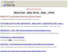 Tablet Screenshot of kraloyun.tripod.com