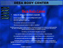Tablet Screenshot of deeabodycenter.tripod.com