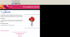 Desktop Screenshot of daughtersofgrace2.tripod.com