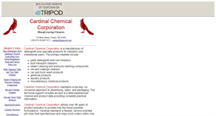 Desktop Screenshot of cardinalchemical.tripod.com