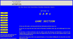 Desktop Screenshot of gams-main.tripod.com