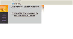 Desktop Screenshot of jonvarley.tripod.com