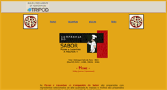 Desktop Screenshot of companhiadosabor.br.tripod.com