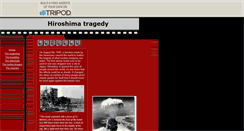 Desktop Screenshot of hiroshimatragedy.tripod.com