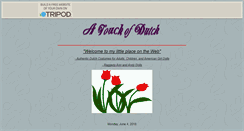 Desktop Screenshot of dutchcostumes.tripod.com