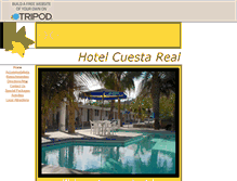Tablet Screenshot of cuestarealhotel.tripod.com