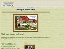 Tablet Screenshot of hooligan-holler-farm.tripod.com