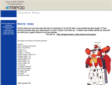 Tablet Screenshot of gundamheavy.tripod.com