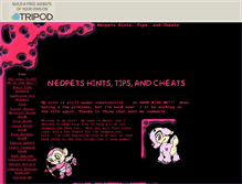 Tablet Screenshot of neopetshintsetc.tripod.com