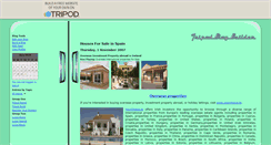 Desktop Screenshot of housesforsaleinspain.tripod.com