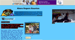 Desktop Screenshot of akersrogersreunion.tripod.com
