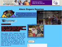 Tablet Screenshot of akersrogersreunion.tripod.com