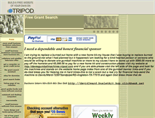 Tablet Screenshot of freegrantsearch.tripod.com