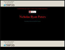 Tablet Screenshot of nicholasnumbernine.tripod.com