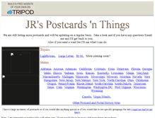 Tablet Screenshot of jrpostcards1.tripod.com