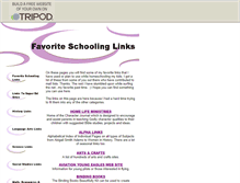 Tablet Screenshot of myschoollinks.tripod.com