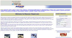 Desktop Screenshot of discover-nepal.tripod.com
