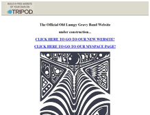 Tablet Screenshot of lumpygravyband.tripod.com