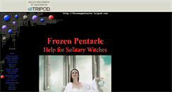 Desktop Screenshot of frozenpentacle.tripod.com
