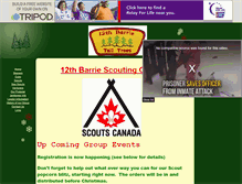 Tablet Screenshot of 12thbarriescouts.tripod.com