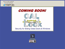 Tablet Screenshot of cal-locks.tripod.com